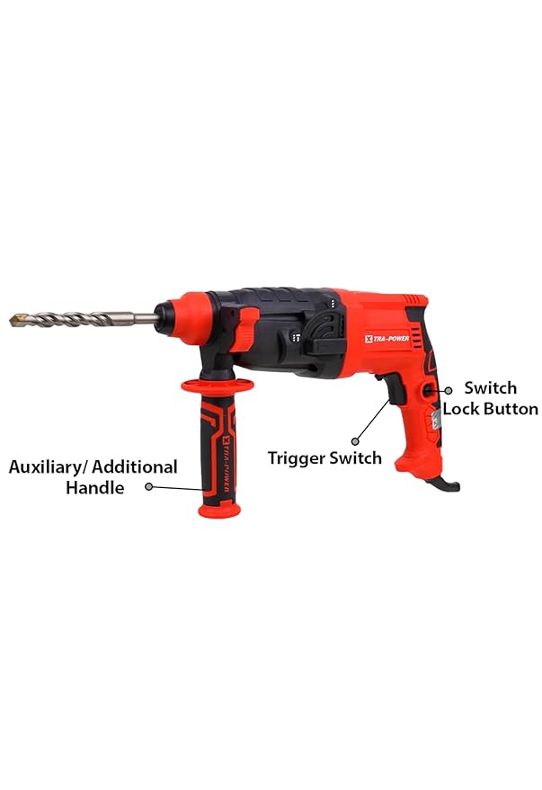 ROTARY HAMMER 20mm XTRA-POWER XPT-433