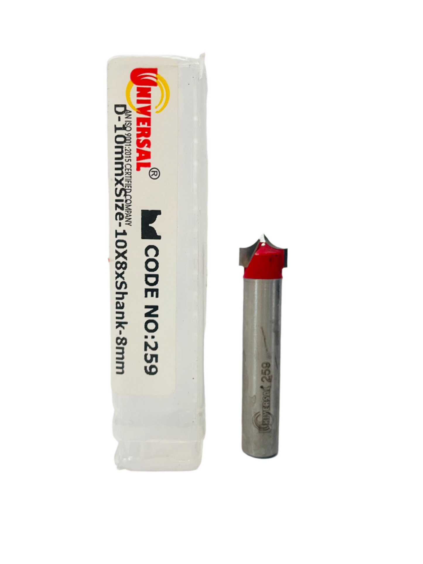 UNIVERSAL (CODE 259) 10mm x 8mm OVOLO CNC ROUTER BIT