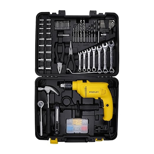 STANLY SDH600KP 600W 13mm REVERSIBLE IMPACT DRILL KIT