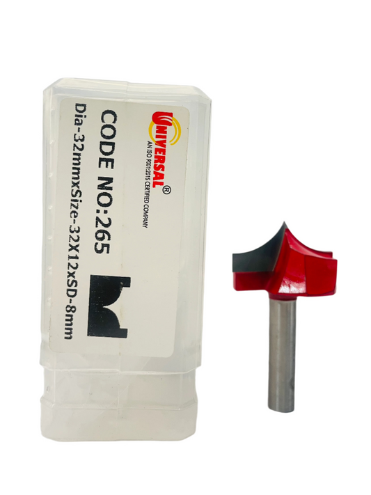 UNIVERSAL (CODE 265) 32mm x 12mm OVOLO CNC ROUTER BIT