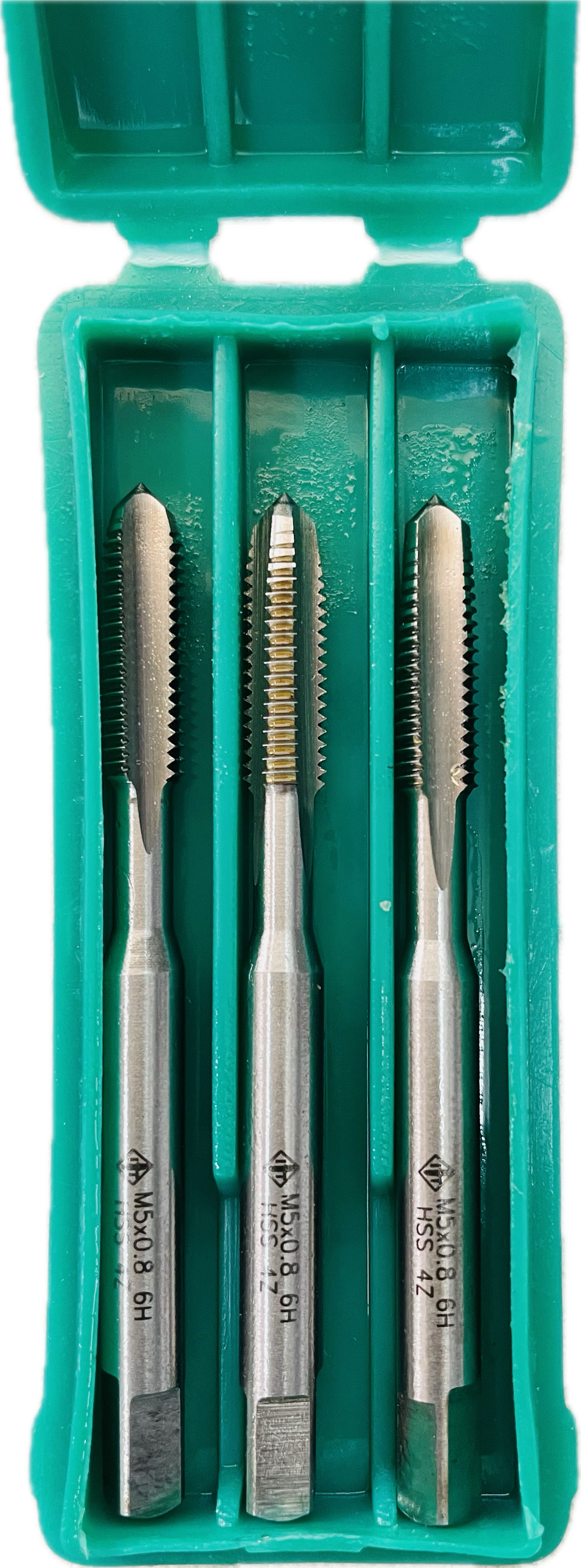 IT BRAND HAND/MACHINE HSS TAP SET M5 x 0.8 (SET OF 3)