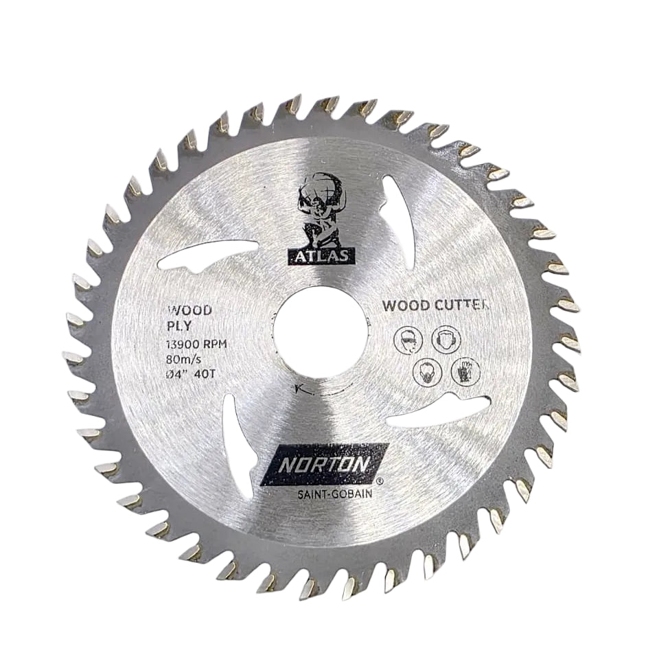 TCT WOOD CUTTER 4" - NORTON ATLAS