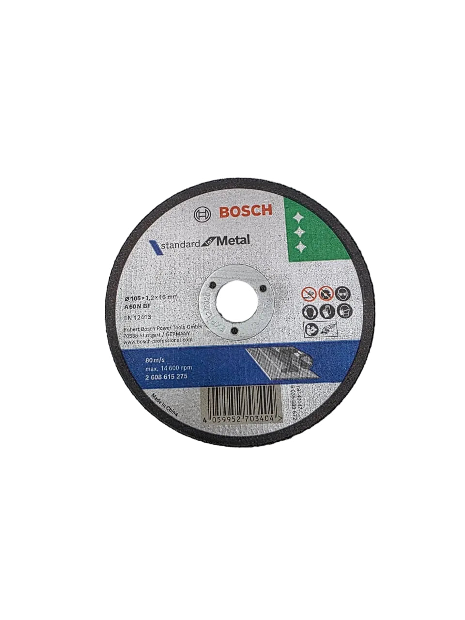 4" CUT OF WHEEL - BOSCH