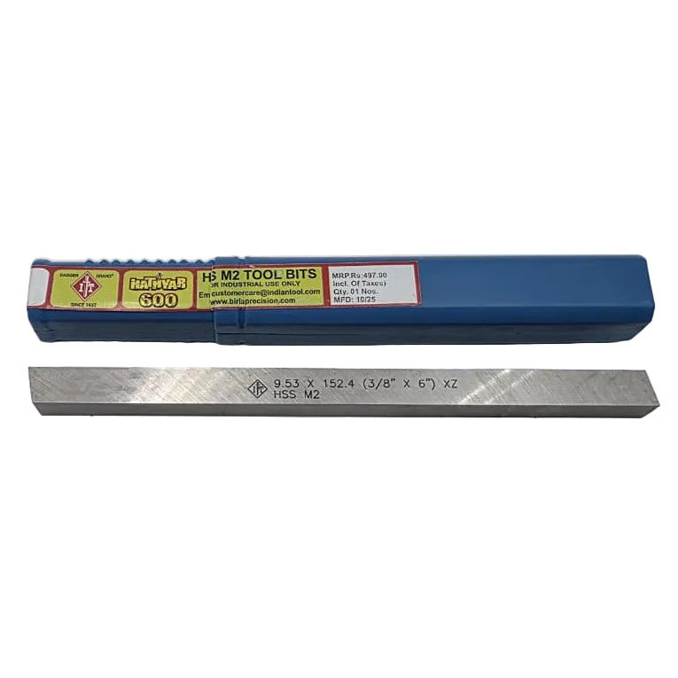 3/8"x6" - IT BRAND HSS M2 HATHYAR 600 TOOL BIT - WHITE (PACK OF 1)
