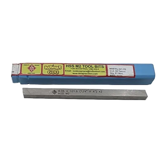 1/4"x4" - IT BRAND HSS M2 HATHYAR 600 TOOL BIT - WHITE (PACK OF 1)