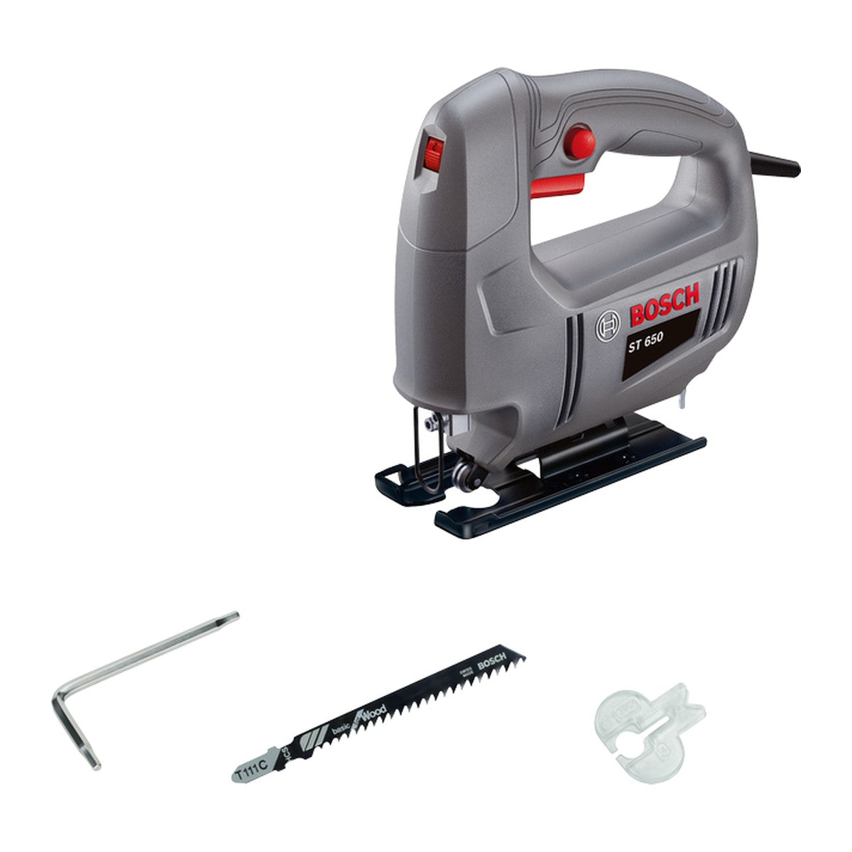 Bosch ST 650 with accessories in the box